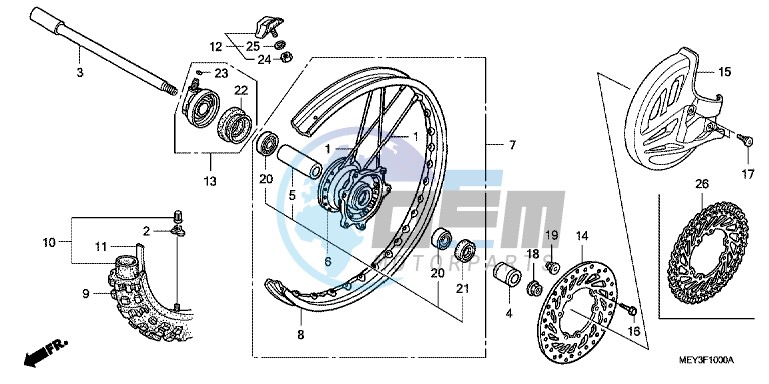 FRONT WHEEL