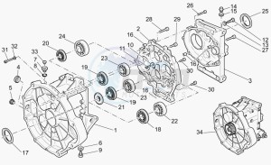 V 11 1100 Le Mans Le Mans drawing Transmission cage