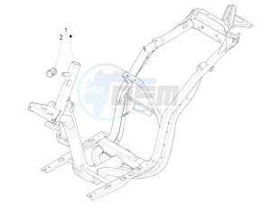 Liberty 125 4t Delivery e3 Single drawing Frame/bodywork