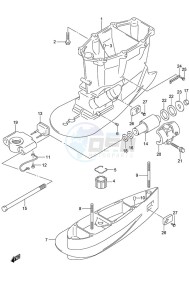 DF 225 drawing Drive Shaft Housing