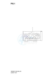 RM250 (E3-E28) drawing GASKET SET