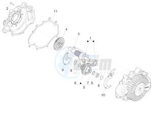 Wi-Bike Uni Deore Comfort 2016-2017 (EMEA) drawing Transmission assembly