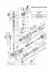 F225FETX drawing PROPELLER-HOUSING-AND-TRANSMISSION-1