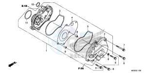 NC700SAC drawing WATER PUMP