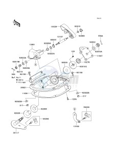 JT 1200 D [STX-12F] (D1-D1) D1 drawing HANDLE POLE