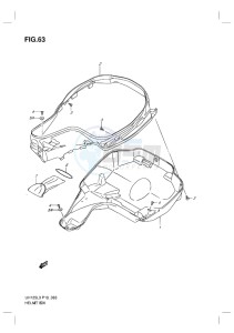 UH125ZE BURGMAN EU drawing HELMET BOX