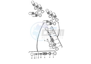 TDM 850 drawing VALVE