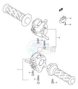 GS500 (E2) drawing HANDLE SWITCH