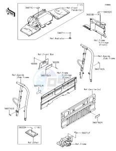 MULE PRO-DX KAF1000EJF EU drawing Labels