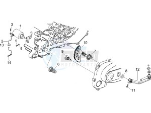 LXV 50 2T drawing Starter - Electric starter