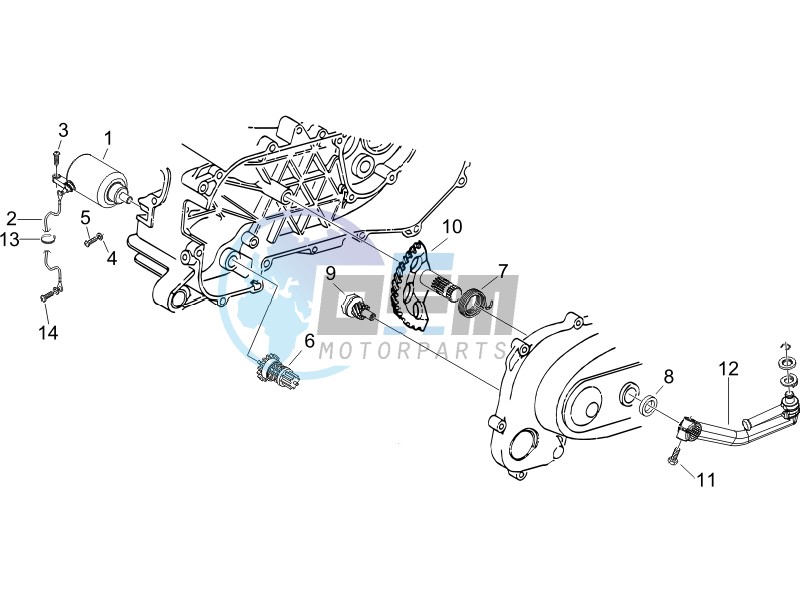 Starter - Electric starter