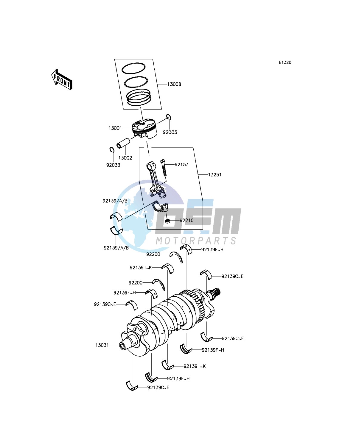 Crankshaft/Piston(s)