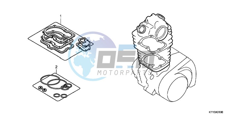 GASKET KIT A