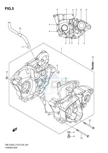 RM-Z450 (E3) drawing CRANKCASE