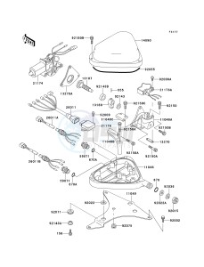 JH 900 A [900 ZXI] (A1-A3) [900 ZXI] drawing CONTROL-- JH900-A1- -