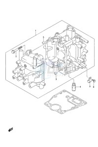 DF 9.9A drawing Cylinder Block