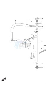 DF 115A drawing Fuel Injector