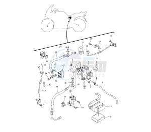 FJR AS 1300 drawing ANTI LOCK BRAKE SYSTEM