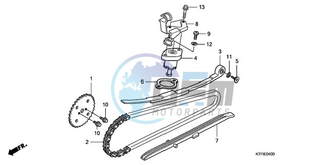 CAM CHAIN/TENSIONER