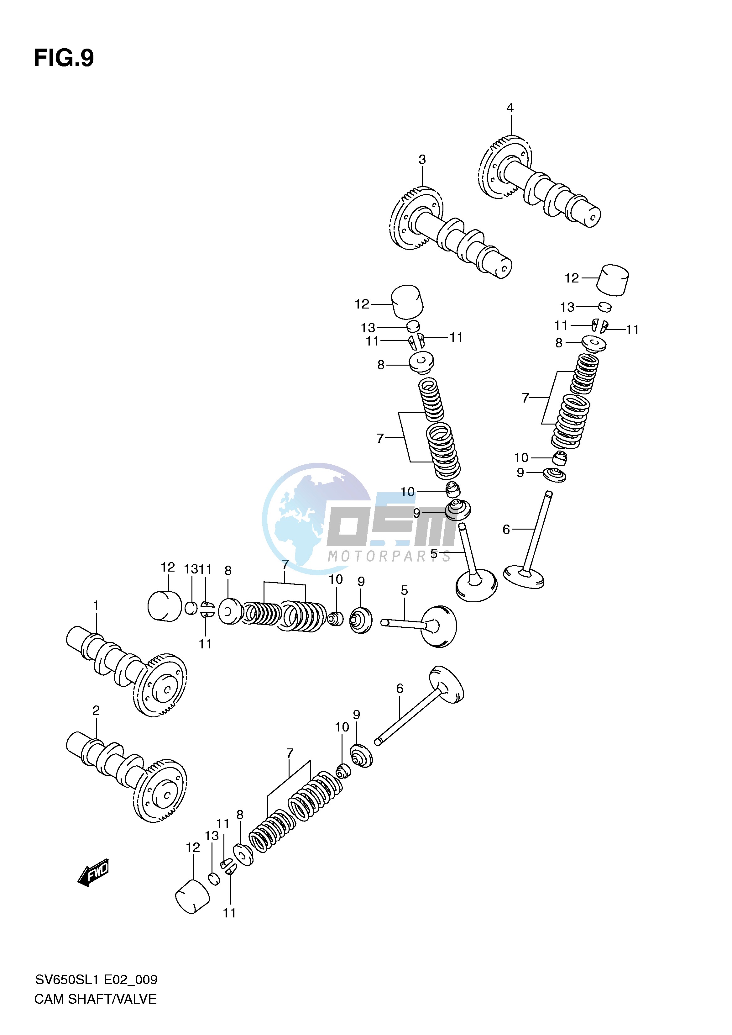 CAMSHAFT   VALVE