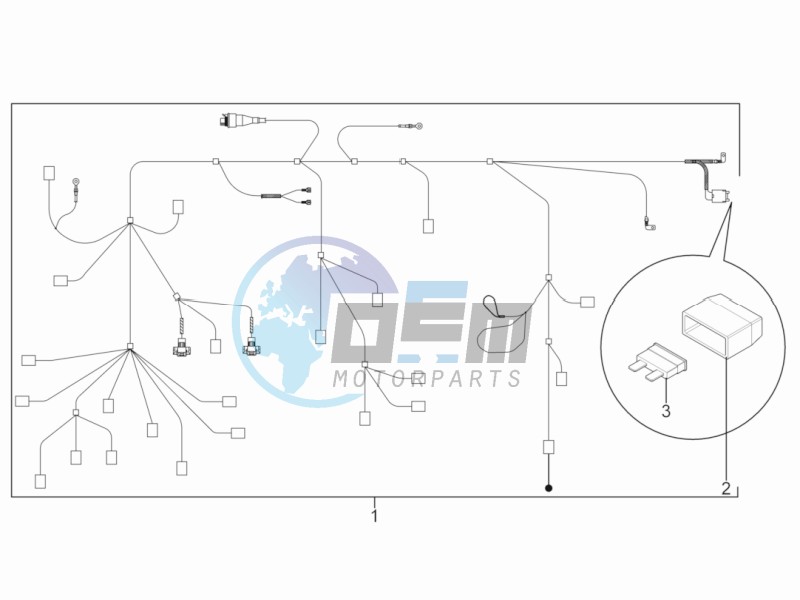 Main cable harness