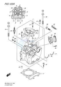 RM-Z250 EU drawing CYLINDER HEAD