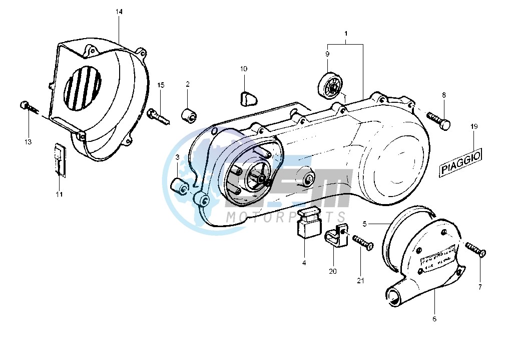 Crankcase cover