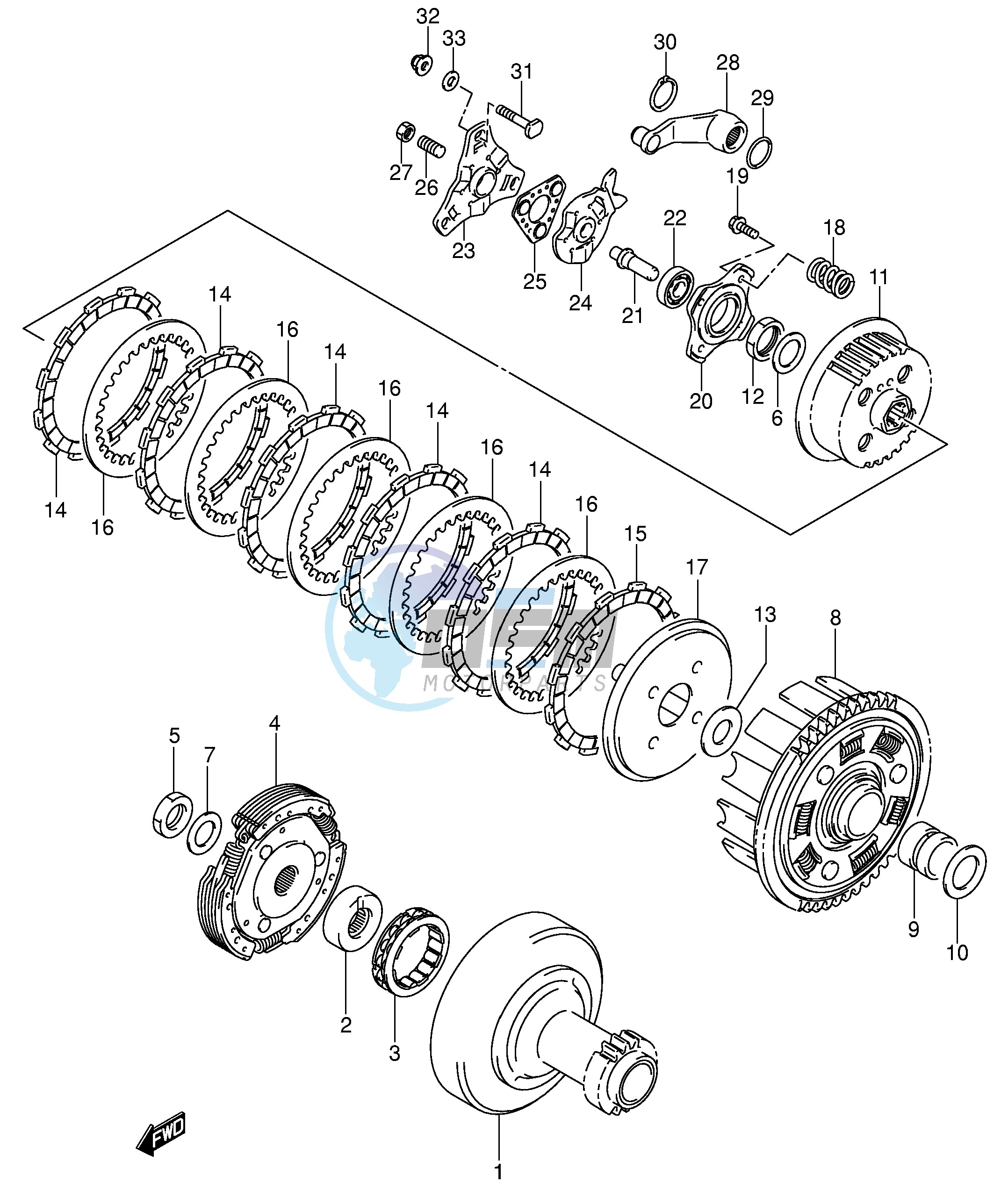 CLUTCH (MODEL K4)