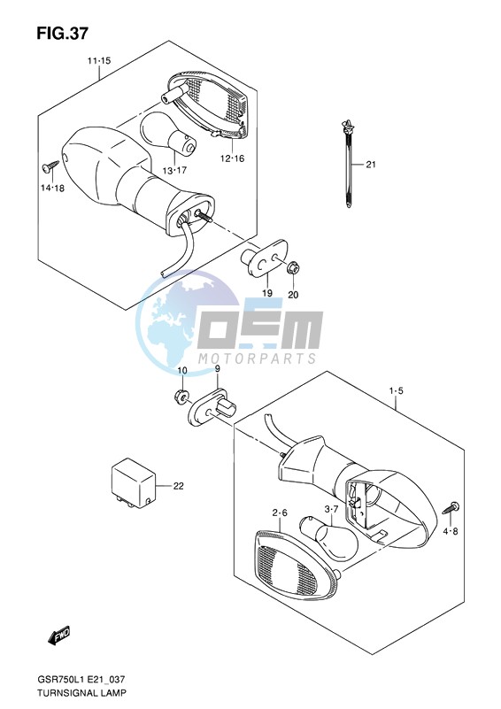 TURNSIGNAL LAMP