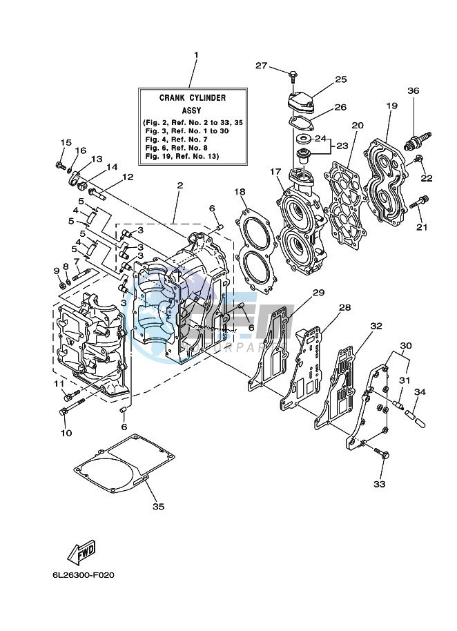 CYLINDER--CRANKCASE