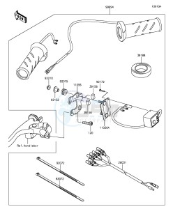 Z1000SX ZX1000LGF FR GB XX (EU ME A(FRICA) drawing Accessory(Grip Heater)