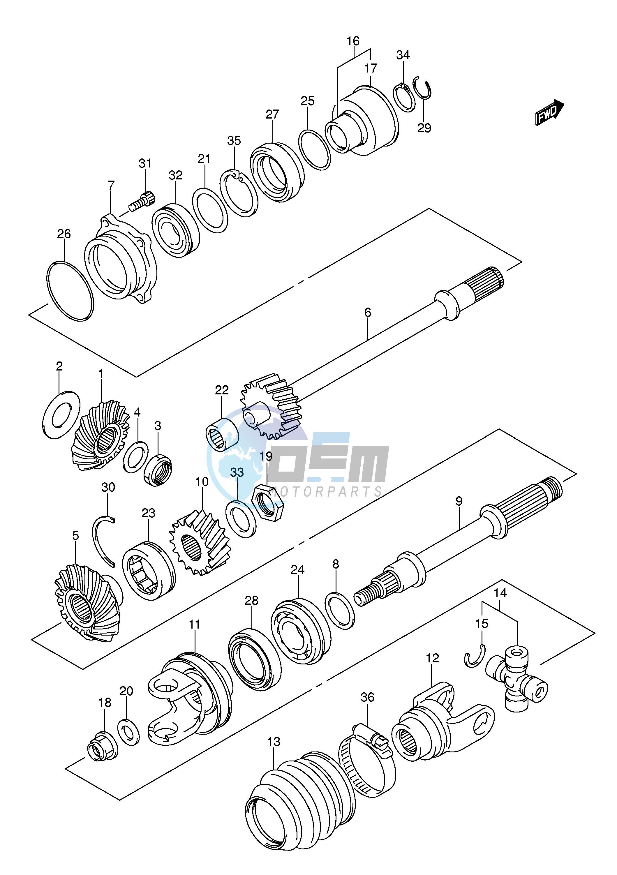 SECONDARY DRIVE