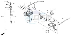 C70Z 50 drawing CARBURETOR (1)