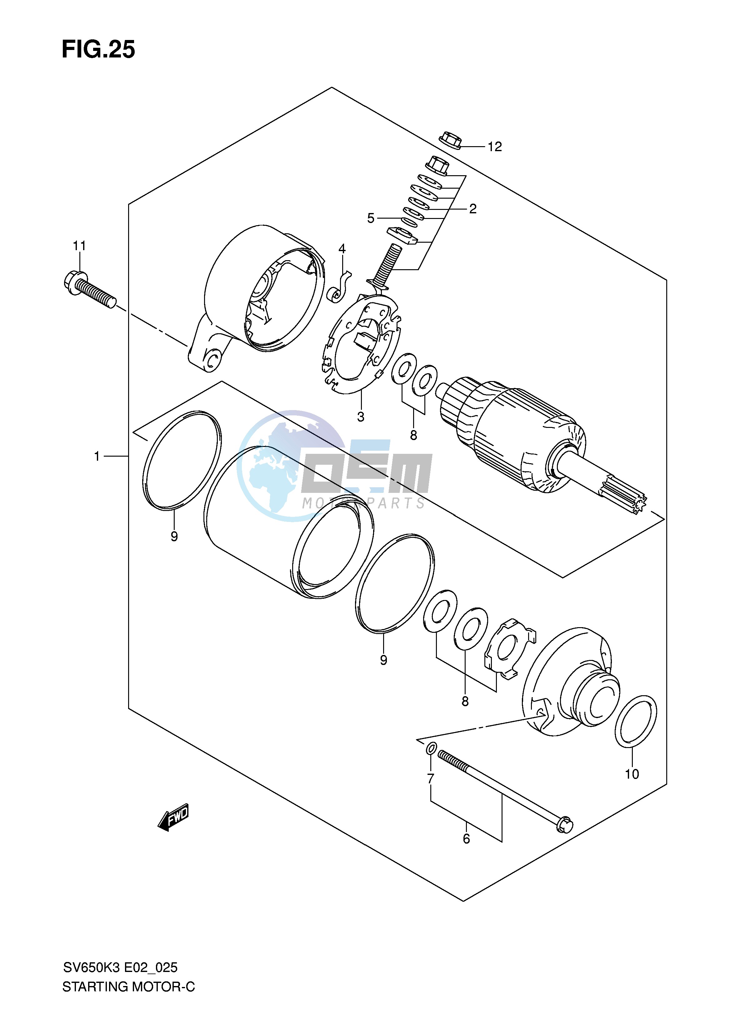 STARTING MOTOR