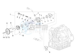 Audace 1400 Carbon 1380 (NAFTA) drawing Oil pump