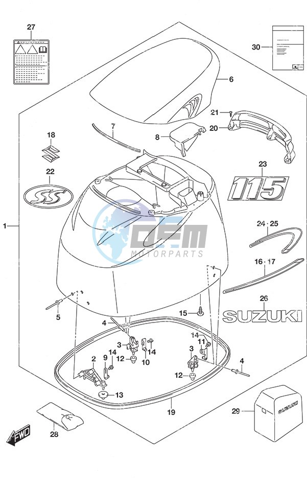 Engine Cover (Type: AS)