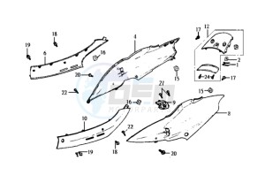 JET BASIX 50 drawing COWLING