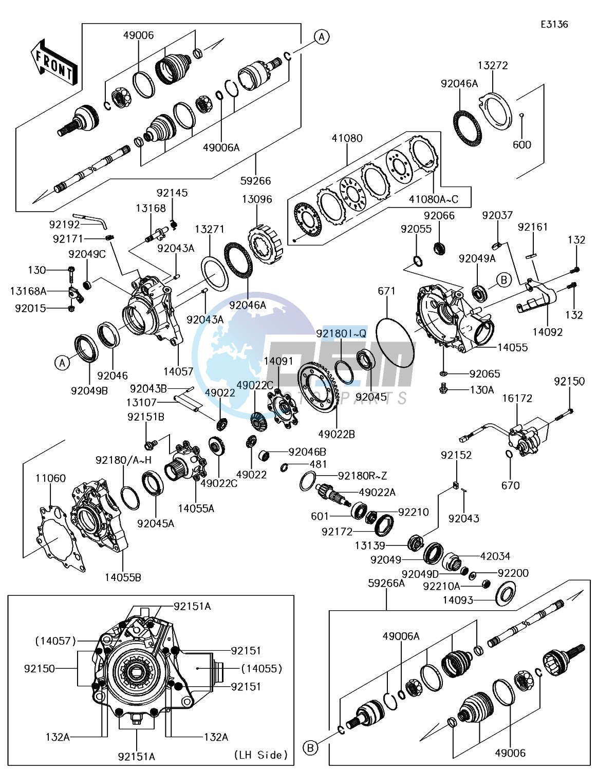 Drive Shaft-Front