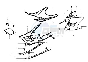 ATTILA - 150 cc drawing FLOOR