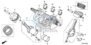 VFR1200XD Europe Direct - (ED) drawing CRANKSHAFT/PISTON