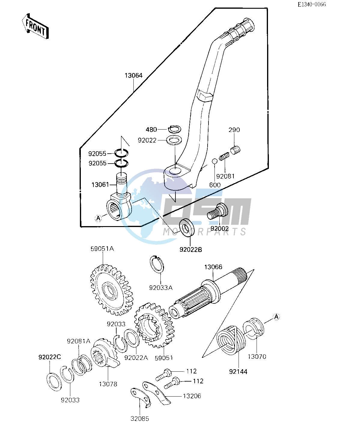 KICKSTARTER MECHANISM