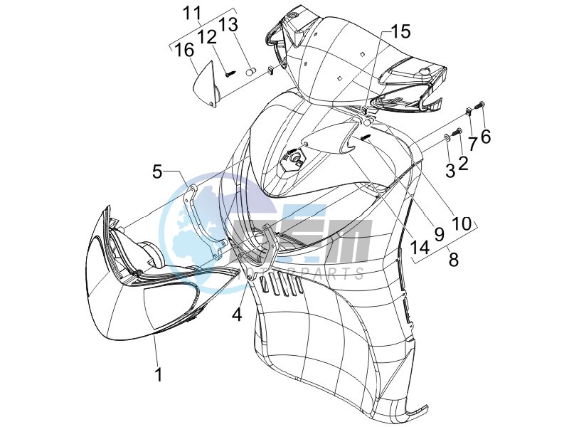 Head lamp - Turn signal lamps