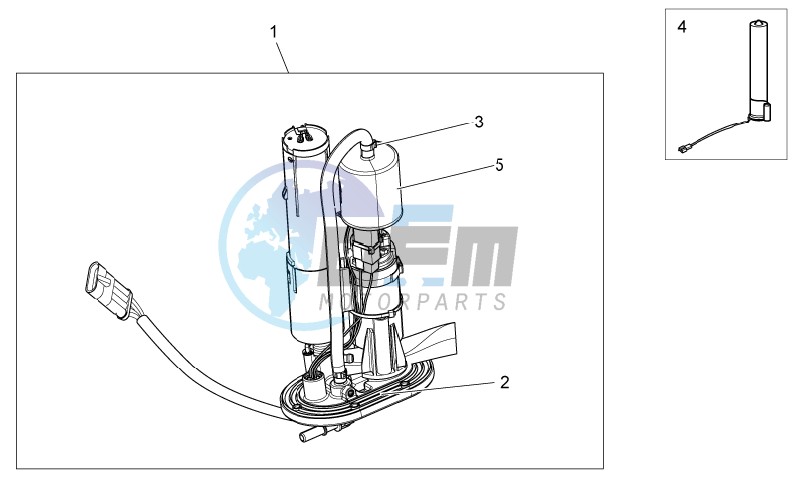 Internal fuel pump