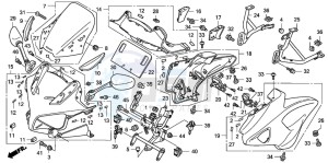 CBF1000A drawing COWL