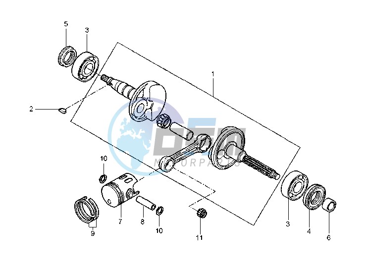 CRANKSHAFT - PISTON