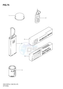 GSX1250FA (E28) drawing OPTIONAL