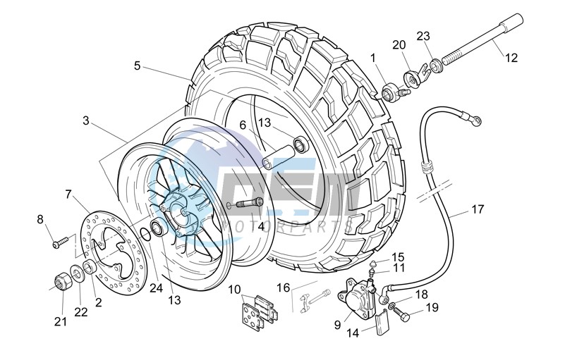 Front wheel