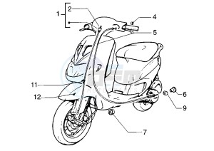 Zip 50 SP drawing Transmission brakes