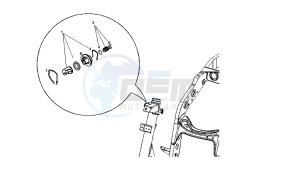 BOULEVARD - 50 CC 4T EU2 25 KM/H drawing LOCKS