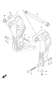 DF 50A drawing Clamp Bracket